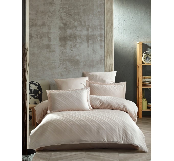 Постільна Білизна Arya Saheser Жаккард 200x220 Venita Пудра