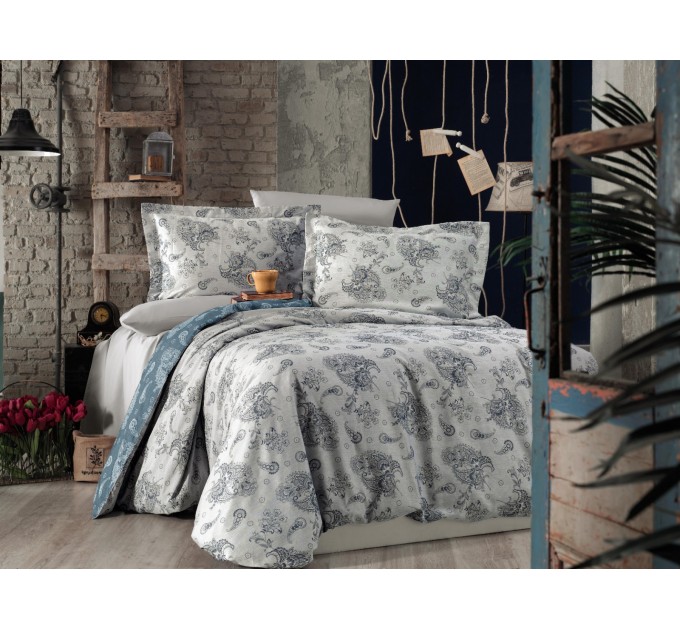 Постільна білизна Arya Vogue Органік Жаккард 200x220 Voda