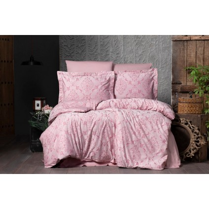 Постільна білизна Arya Vogue Органік Жаккард 350TC 200x220 Paris