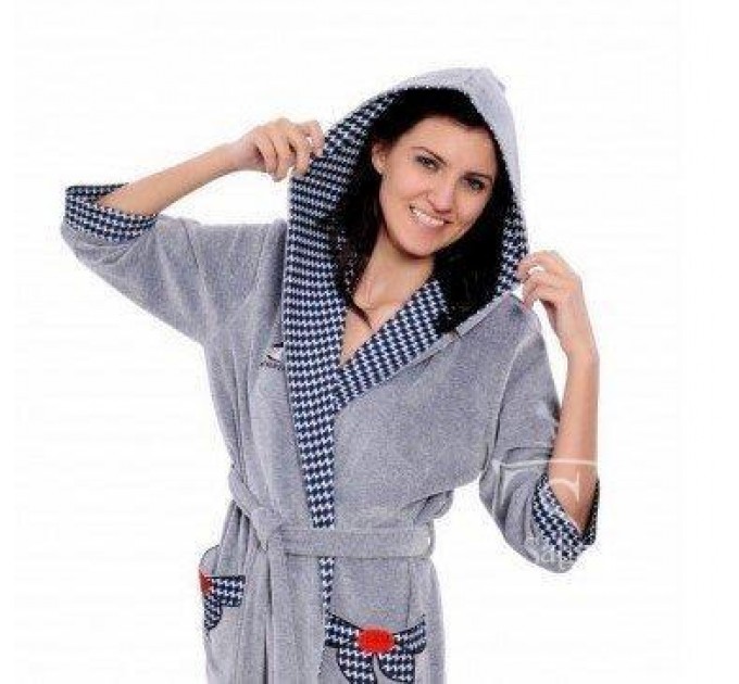 Халат Arya C Капюшоном 13035