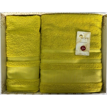 Набір Рушник Arya Жаккард 50x90-70x140 Hera
