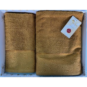 Набір Рушник Arya Жаккард 50x90-70x140 Fold