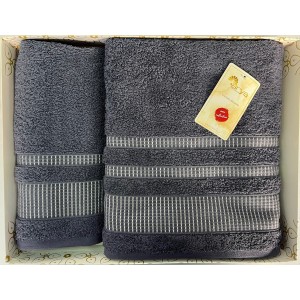 Набір Рушник Arya Жаккард 50x90-70x140 Hera