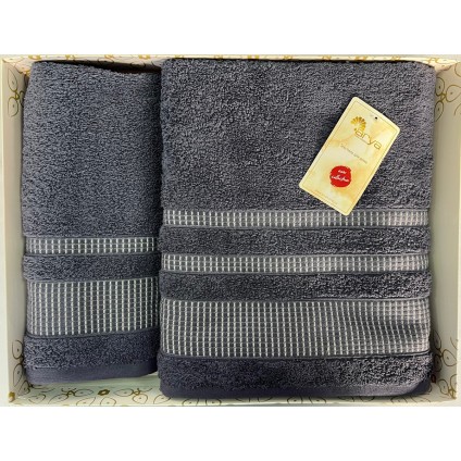 Набір Рушник Arya Жаккард 50x90-70x140 Hera