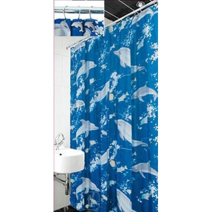 Штор для ванни Arya 180x180 Dolphin