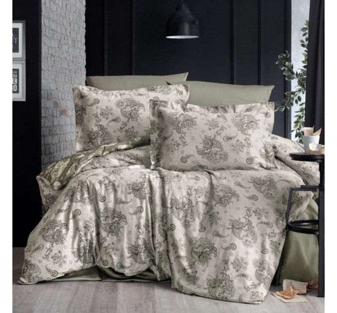 Постільна білизна Arya Vogue Органік Жаккард 200x220 Tama