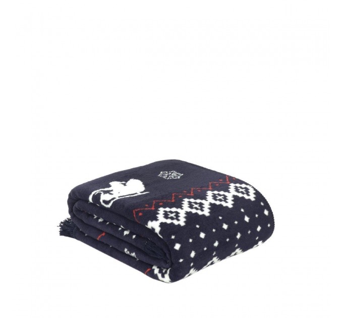 Плед Arya Cotton 200x220 Різдвяний Невіс