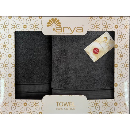 Набір Рушник Arya Жаккард 50x90-70x140 Elena