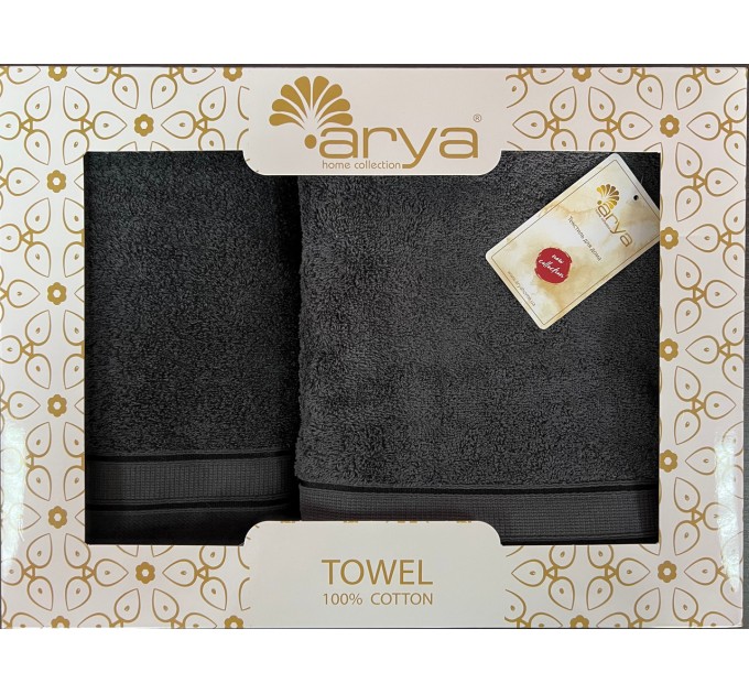 Набір Рушник Arya Жаккард 50x90-70x140 Elena