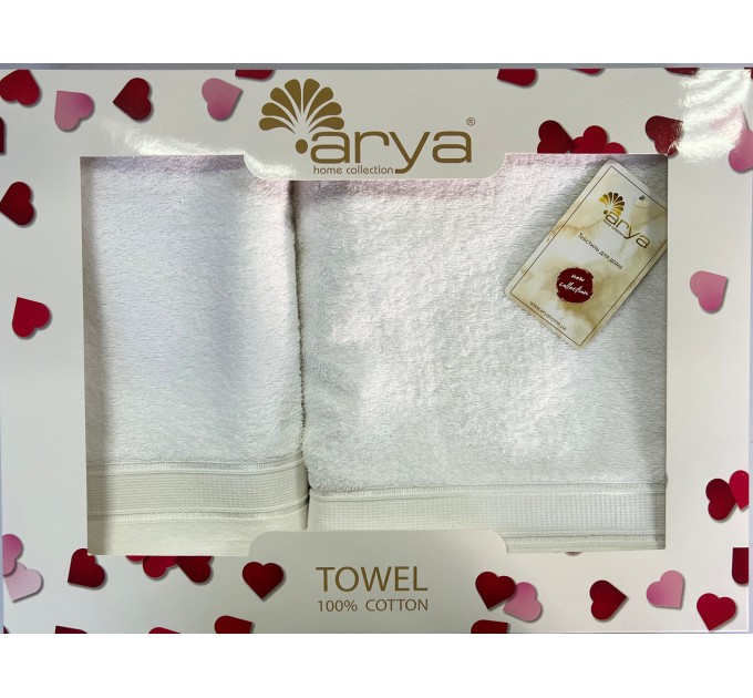Набір Рушник Arya Жаккард 50x90-70x140 Elena