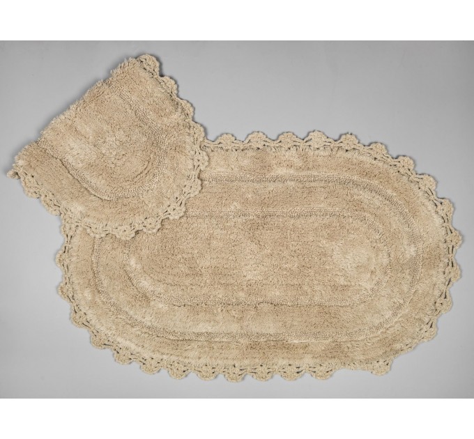 Килимок Arya 100x65/70x45 Овал 2 Пр. Afro