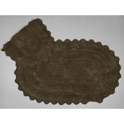 Килимок Arya 100x65/70x45 Овал 2 Пр. Afro