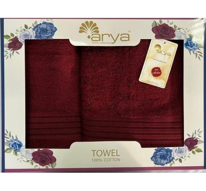 Набір Рушник Arya Жаккард 50x90-70x140 Dophne