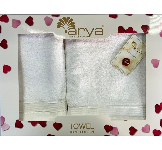 Набір Рушник Arya Жаккард 50x90-70x140 Elena