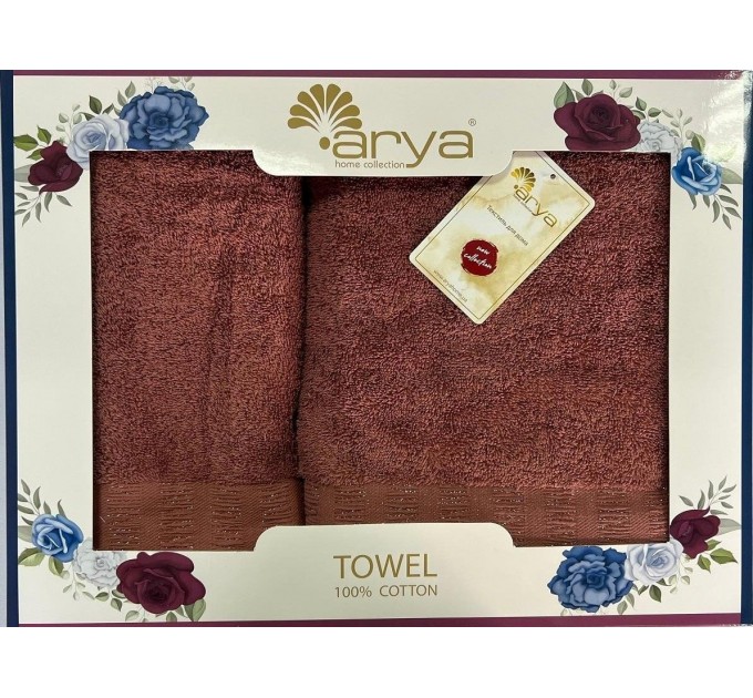 Набір Рушник Arya Жаккард 50x90-70x140 Sophia