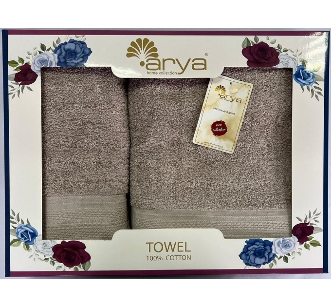 Набір Рушник Arya Жаккард 50x90-70x140 Touch