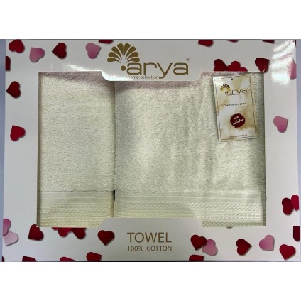Набір Рушник Arya Жаккард 50x90-70x140 Touch