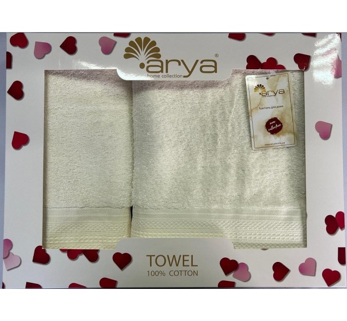Набір Рушник Arya Жаккард 50x90-70x140 Touch