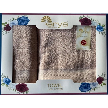Набір Рушник Arya Жаккард 50x90-70x140 Touch
