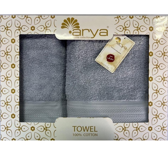 Набір Рушник Arya Жаккард 50x90-70x140 Touch