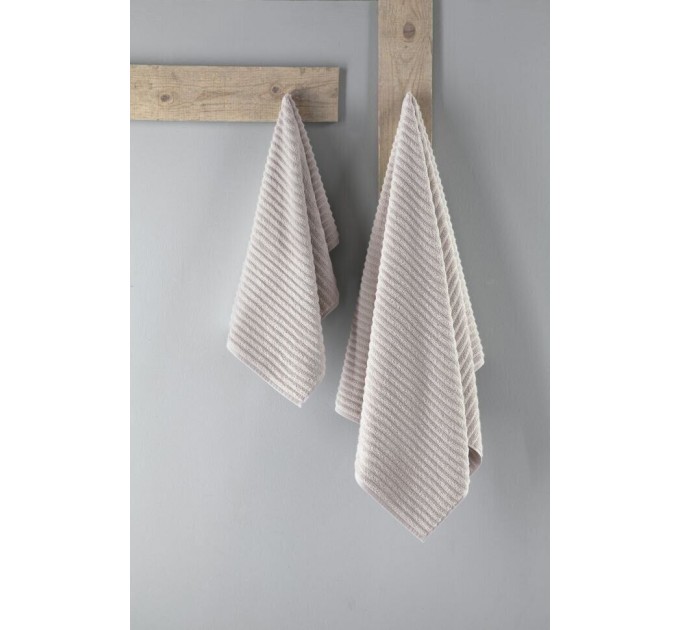 Набір Рушник Arya Жаккард 50x90-70x140 Melange