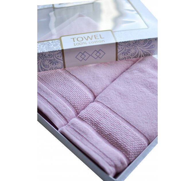 Набір Рушник Arya Жаккард З Окантовкою 50x90-70x140 Poise