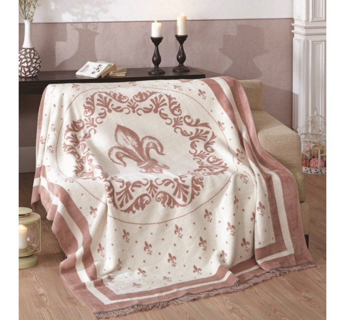 Плед Arya Cotton 150x200 Піа Дамсон