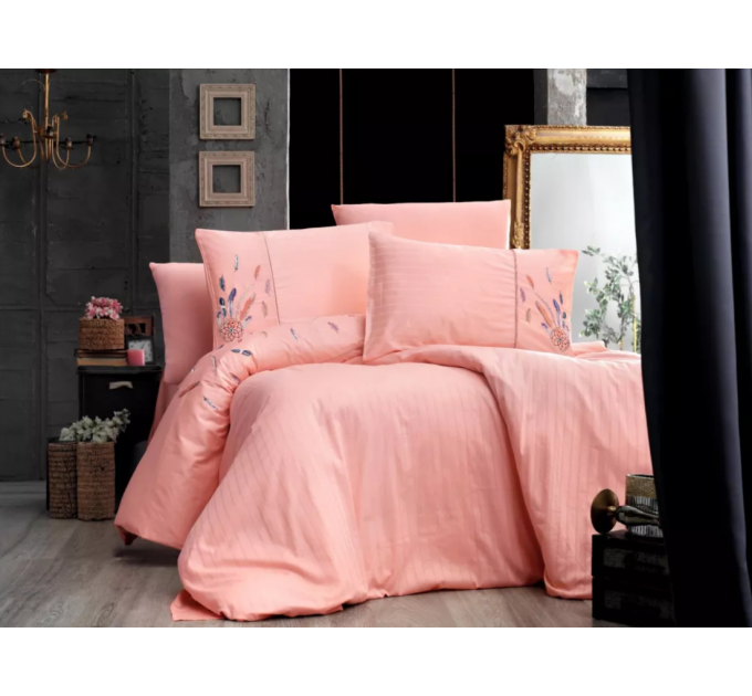 Постільна Білизна Arya Vogue Embroidery Сатин З Вишивкою 200x220 Pura