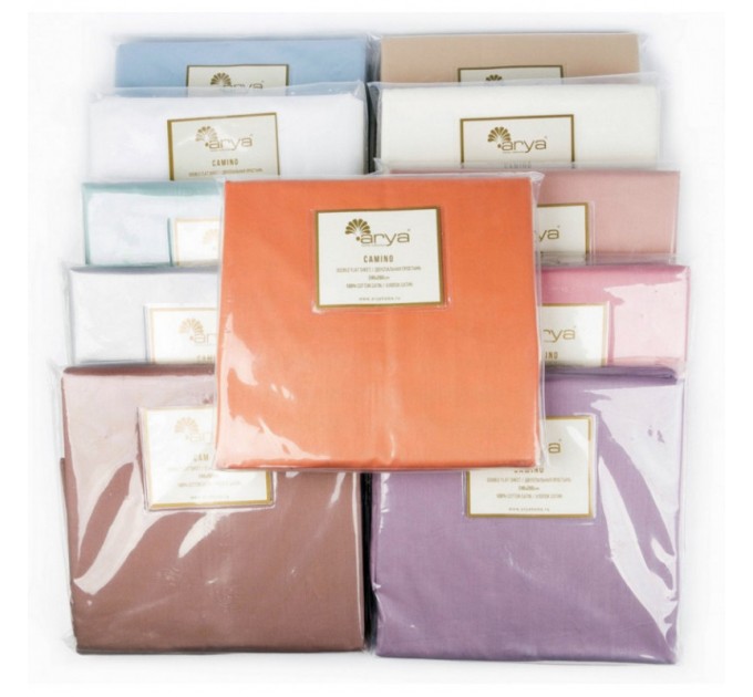 Простирадло Arya Сатин 180x240 Camino